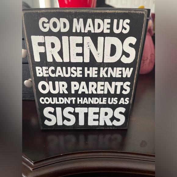 FRIENDS PLAQUE - Picture 2 of 5